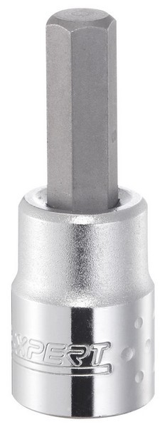 Nasadki trzpieniowe 3/8" do śrub z gniazdem 6-kątnym, metryczne 3 - 12 mm