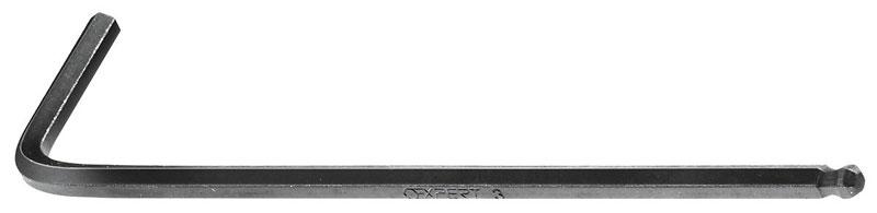Long inch keys 6-point, spherical head, 1/16" - 3/8"