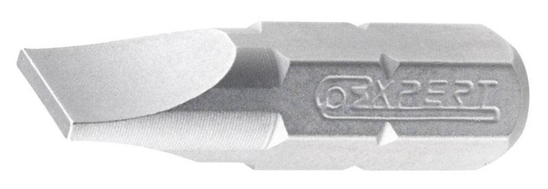 Bits for slotted head screws 1/4", 4 - 8 mm