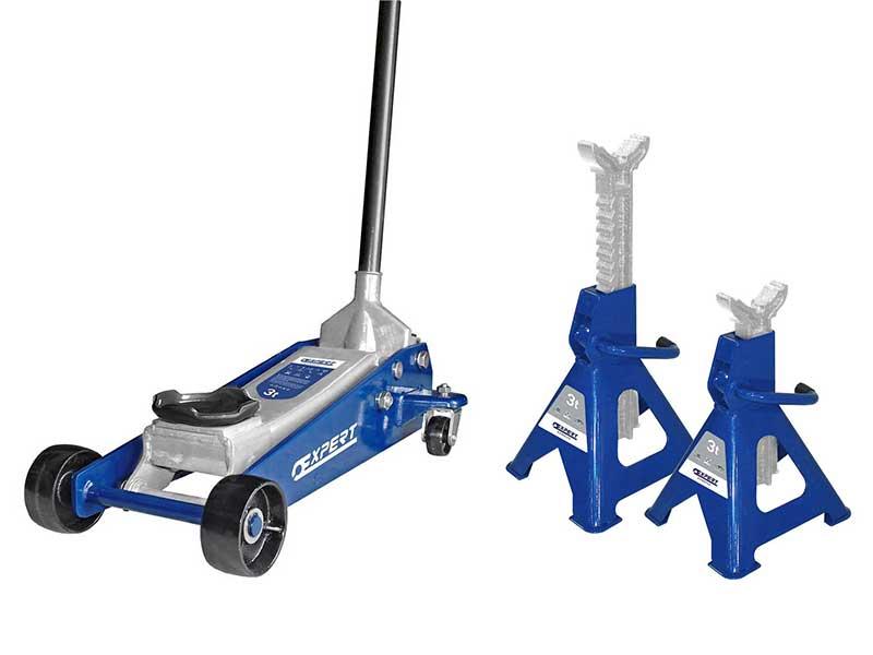 Mobile lifting equipment, axle stands 2 - 30 t