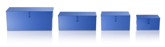 Metal toolboxes, L. 650 - 1000 mm