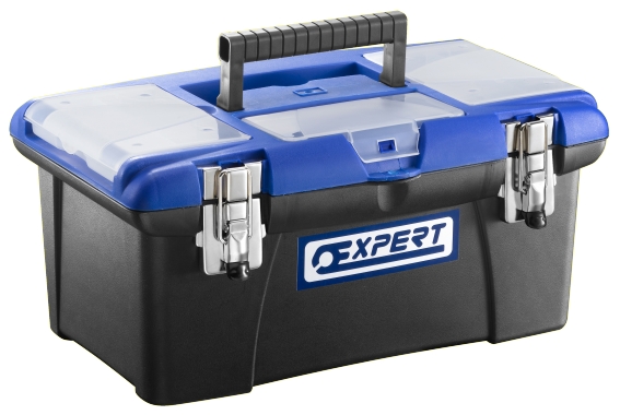 Plastic toolbox 41 and 49 cm