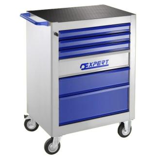 E010109 - Wózek z 6 szufladami z 3 modułami na szufladę