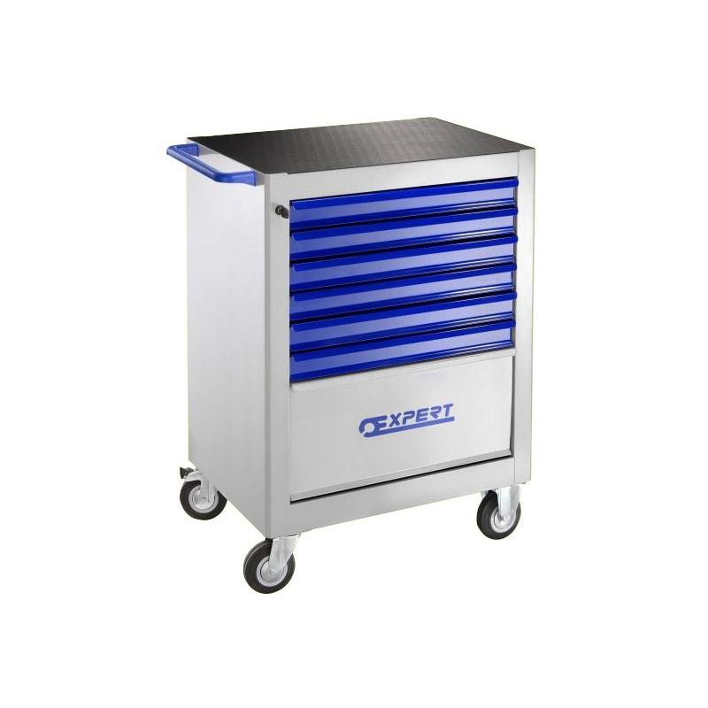 E010130 -  Wózek z 7 szufladami z 3 modułami na szufladę