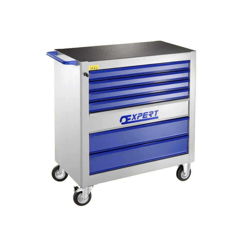 E010101 - Wide trolley with 7 drawers - 4 modules per drawer