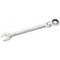 E110902 - Hinged ratchet combination wrench, 9 mm