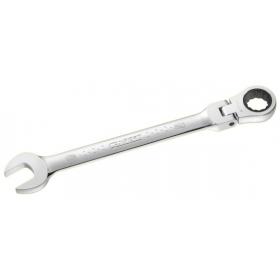 E110910 - Hinged ratchet combination wrench, 17 mm
