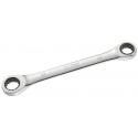 E110940 - Ratchet ring wrench, 17x19 mm