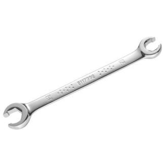 E117395 - 6 x 6 point flare nut wrench, 19x22 mm
