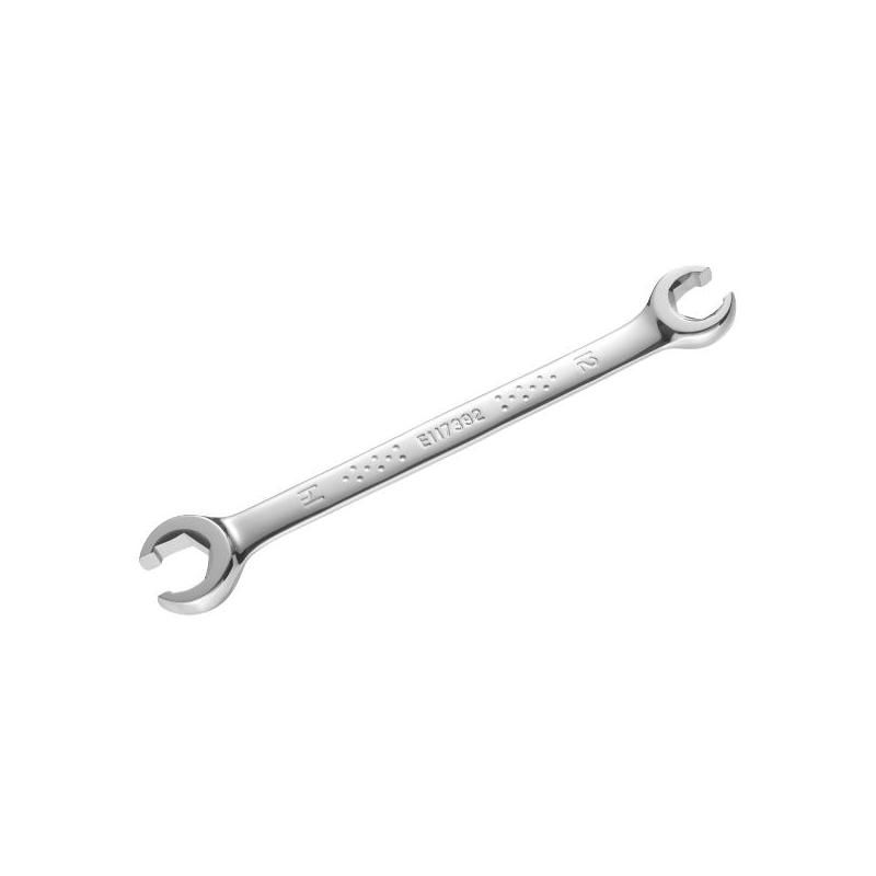 E117395 - 6 x 6 point flare nut wrench, 19x22 mm