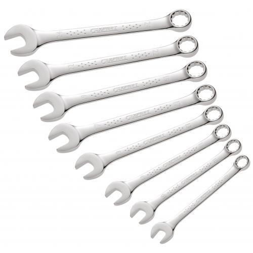 E110300 - Set of 8 combination wrenches, 8-24 mm