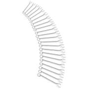 E110326 - Zestaw 22 kluczy oczkowo-płaskich, 6-32 mm