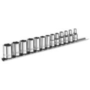E194675 - 1/4" socket set, 4 - 14 mm