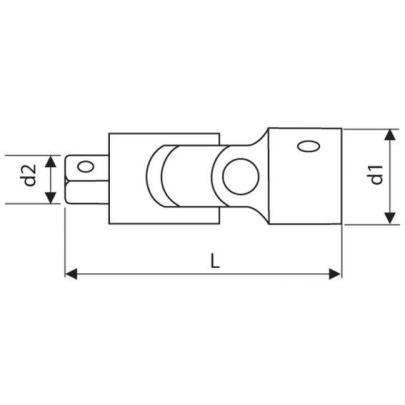 E117360 - 1/4" Universal joint
