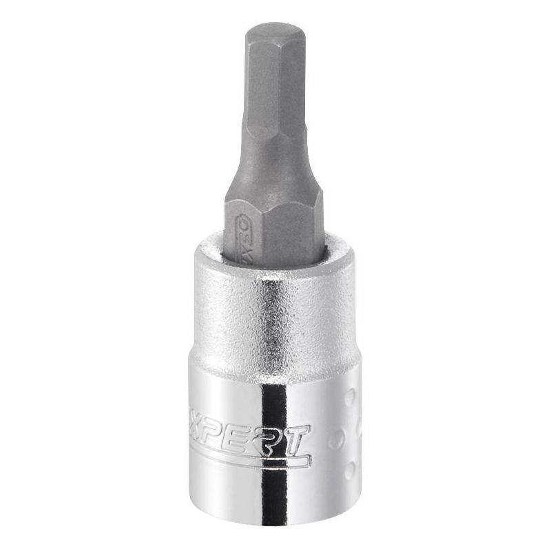 E030106 - 1/4" Hex screwdriver bit socket, 6 mm