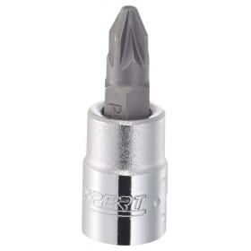 E030112 - 1/4" Pozidriv® screwdriver bit socket PZ1