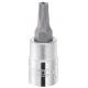 E030142 - 1/4" Resistorx® screwdriver bit socket TT8