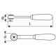 E031701 - Round head ratchet 3/8"