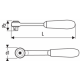E031612 - 3/8" metal handle pear head ratchet