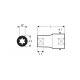 E030928 - 3/8" TORX® socket E10