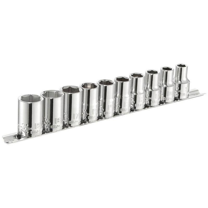 E034837 - 1/2" Socket  set  9 - 19 mm