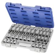E200515 - 1/2"  XZN® Socket set, T20 - T70