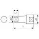 E113718 - 1/2" 12-Point sockets, long reach, inch 13/16"