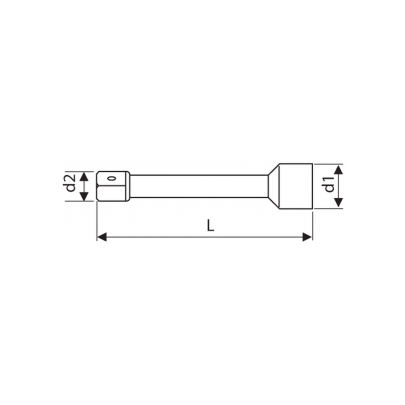 E034502 - Przedłużka 1" 400 mm
