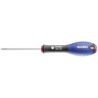 E164983 - Screwdriver for slotted head screws - milled blade, 3,5 x 75 mm
