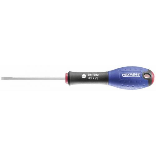 E164983 - Screwdriver for slotted head screws - milled blade, 3,5 x 75 mm