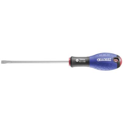 E160201 - Screwdriver for slotted head screws - forged blade, 2,5 x 75 mm