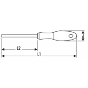 E160601 - Wkrętak do śrub RESISTORX®, TT27