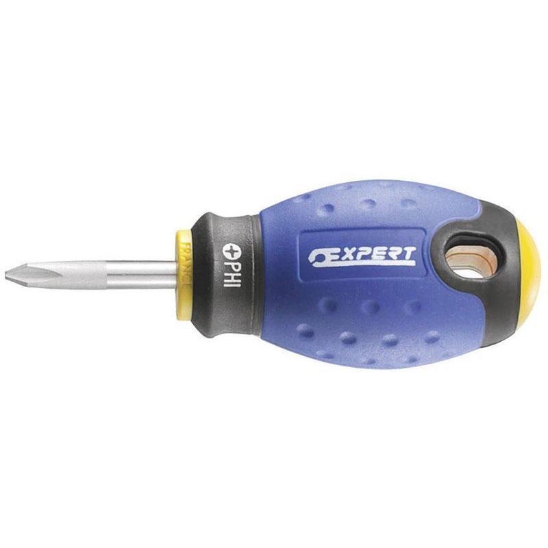 E165406 - Wkrętak do śrub PHILLIPS®, grot krótki, PH1 E165406 - Wkrętak do śrub PHILLIPS®, grot krótki, PH1