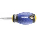 E165406 - Screwdriver for Phillips® screws, short blade, PH1