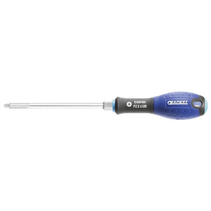 E160401 - Screwdriver for Pozidriv® screws with hex nut, PZ2
