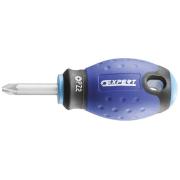 E165409 - Screwdriver for Pozidriv® screws, short blade, PZ2