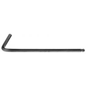 E120602 - Long hex key, spherical head, 5/64"