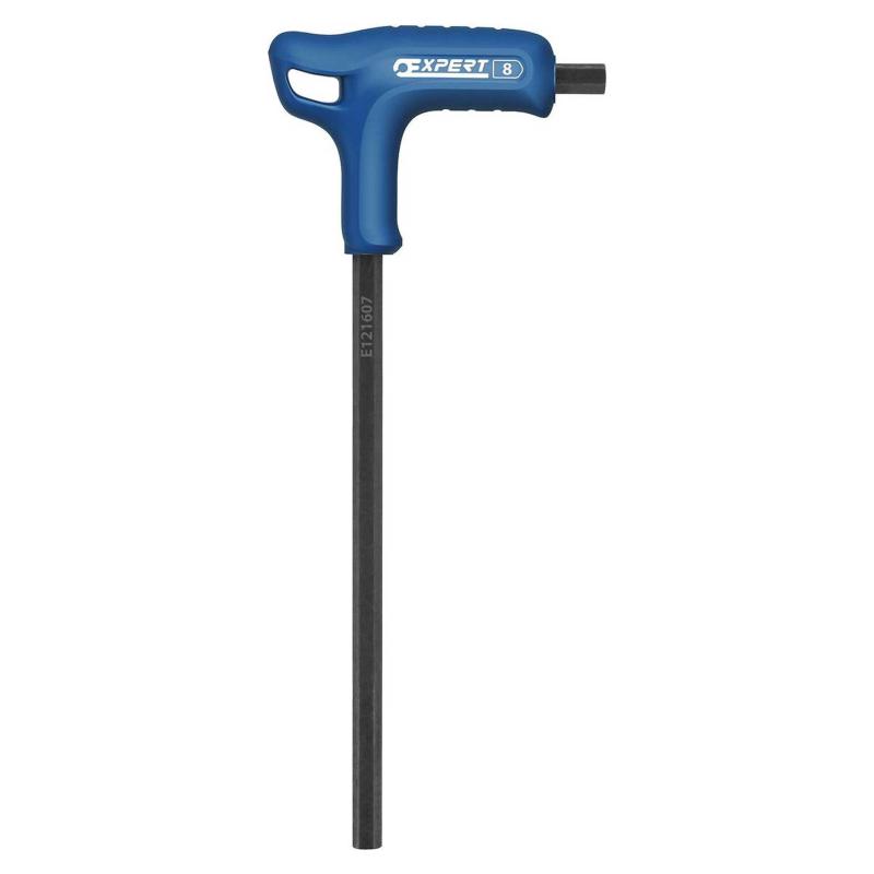 E121607 - Metric key, handle "T", 6-point, 8 mm E121607 - Metric key, handle "T", 6-point, 8 mm