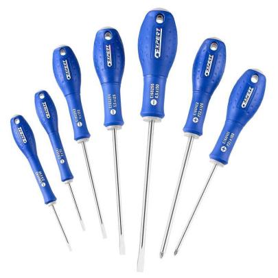 E160923 - Zestaw wkrętaków PRIMO do wkrętów z rowkiem i POZIDRIV®, 2,5 - 6,5 mm i PZ1 - PZ2