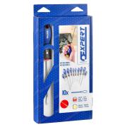 E160905 - Set of screwdrivers for slotted head screws, Phillips®, 2,5 - 6,5 mm i PH0 - PH2