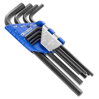 E121101 - Set of  long, hex keys, 1/16" - 3/8"