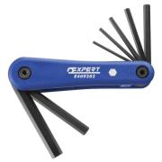 E469262 - Zestaw kluczy trzpieniowych zagiętych, krótkich, 6-kątnych, 2,5 - 10 mm