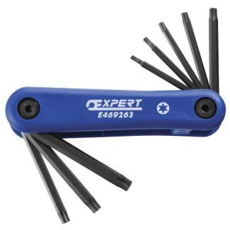 E469263 - Zestaw kluczy trzpieniowych zagiętych, krótkich TORX®, T9 - T40