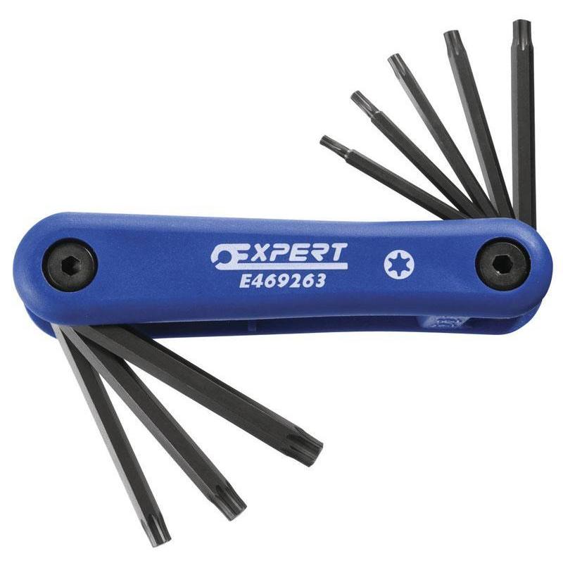 E469263 - Zestaw kluczy trzpieniowych zagiętych, krótkich TORX®, T9 - T40