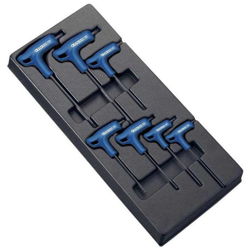 E121708 - Module of 7 Torx® keys, handle "T", T10 - T40
