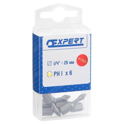 E113685 - Końcówki standardowe do śrub PHILLIPS®, PH1