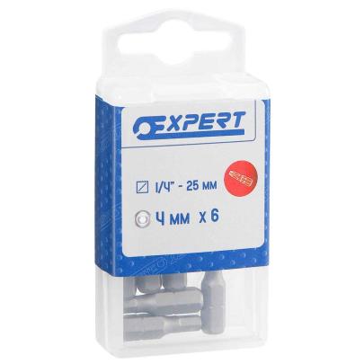 E113656 - Końcówki standardowe do śrub z gniazdem 6-kątnym, 7 mm