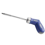 E160802 - Ratchet screwdriver with bit holders, revolver handle