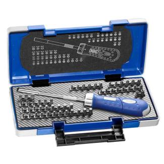E160804 - Zestaw końcówek i akcesoriów 1/4", 59 elementów
