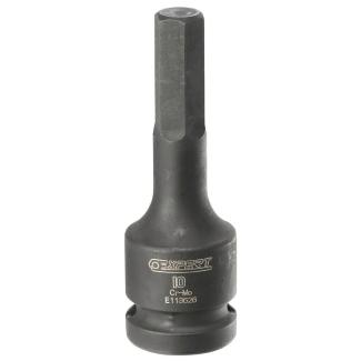 E113630 - Nasadka 1/2" trzpieniowa do śrub z gniazdem 6-kątnym, udarowa, 19 mm
